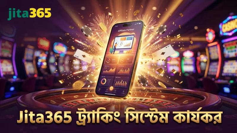 Jita365 অ্যাফিলিয়েট ড্যাশবোর্ডের কার্যকর ট্র্যাকিং সিস্টেম।