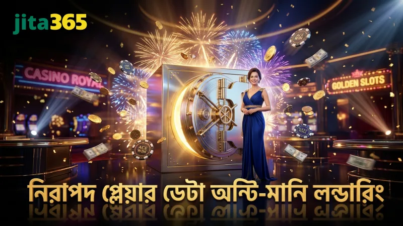 অ্যান্টি-মানি লন্ডারিং নীতি মেনে নিরাপদ প্লেয়ার ডেটা সুরক্ষা।