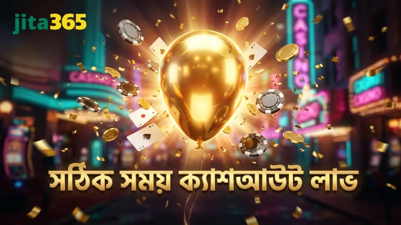 বেলুন ক্র্যাশ গেমে সঠিক সময়ে ক্যাশআউট লাভ বাড়ায়