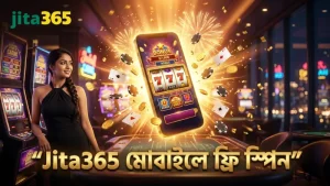 Jita365 মোবাইল প্ল্যাটফর্মে ফ্রি স্পিন ফিচার নিরাপদ ও স্বচ্ছ।