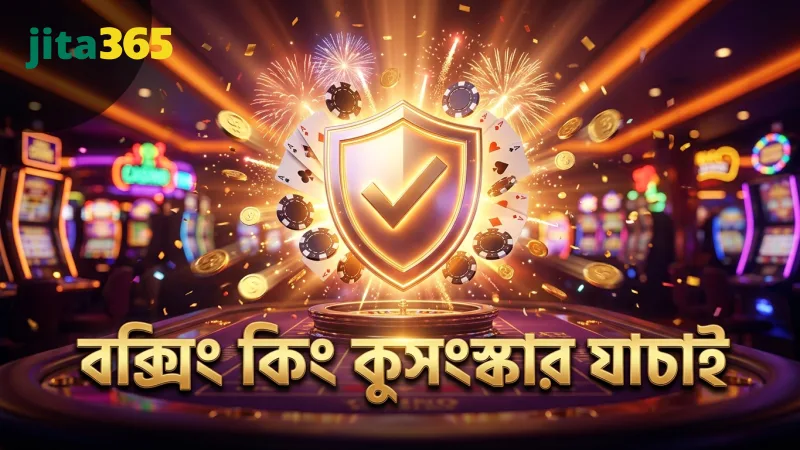 বক্সিং কিং জেআইএলআইতে কুসংস্কার সমূহ যাচাই করে গেমিং নিরাপত্তা নিশ্চিত।