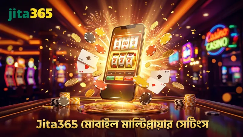 Jita365 মোবাইল অ্যাপে মাল্টিপ্লায়ার সেটিংস সহজ ও দ্রুত।