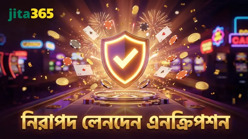 লেনদেনের সময় নিরাপত্তা বাড়াতে এনক্রিপশন ব্যবহৃত হয়