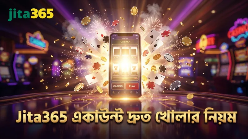 Jita365 তে দ্রুত একাউন্ট তৈরি করে খেলার শুরু