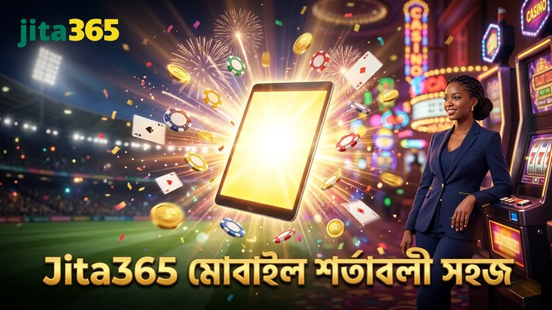 Jita365-র শর্তাবলী মোবাইল ব্যবহারকারীর জন্য সহজে উপলব্ধ