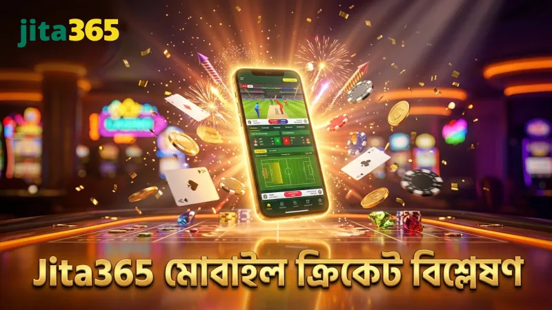 Jita365 প্ল্যাটফর্মে মোবাইল থেকে টেস্ট ক্রিকেট বিশ্লেষণ করুন
